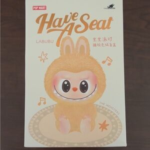 POP MART Have a Seat Blind box Labubu